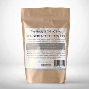 Stinging Nettle Root Extract Capsules 12,000Mg, Genuine Strong Vegan Natural 60 Capsules 1 Month Supply Resealable Packing Health Muscle & Joints