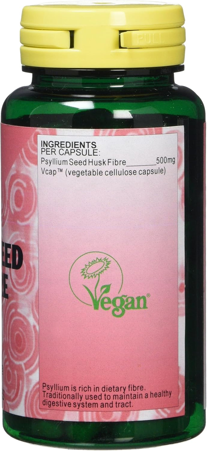 Health plus Psyllium Seed Husk Fibre 500Mg Digestive Health Supplement - 90 Capsules