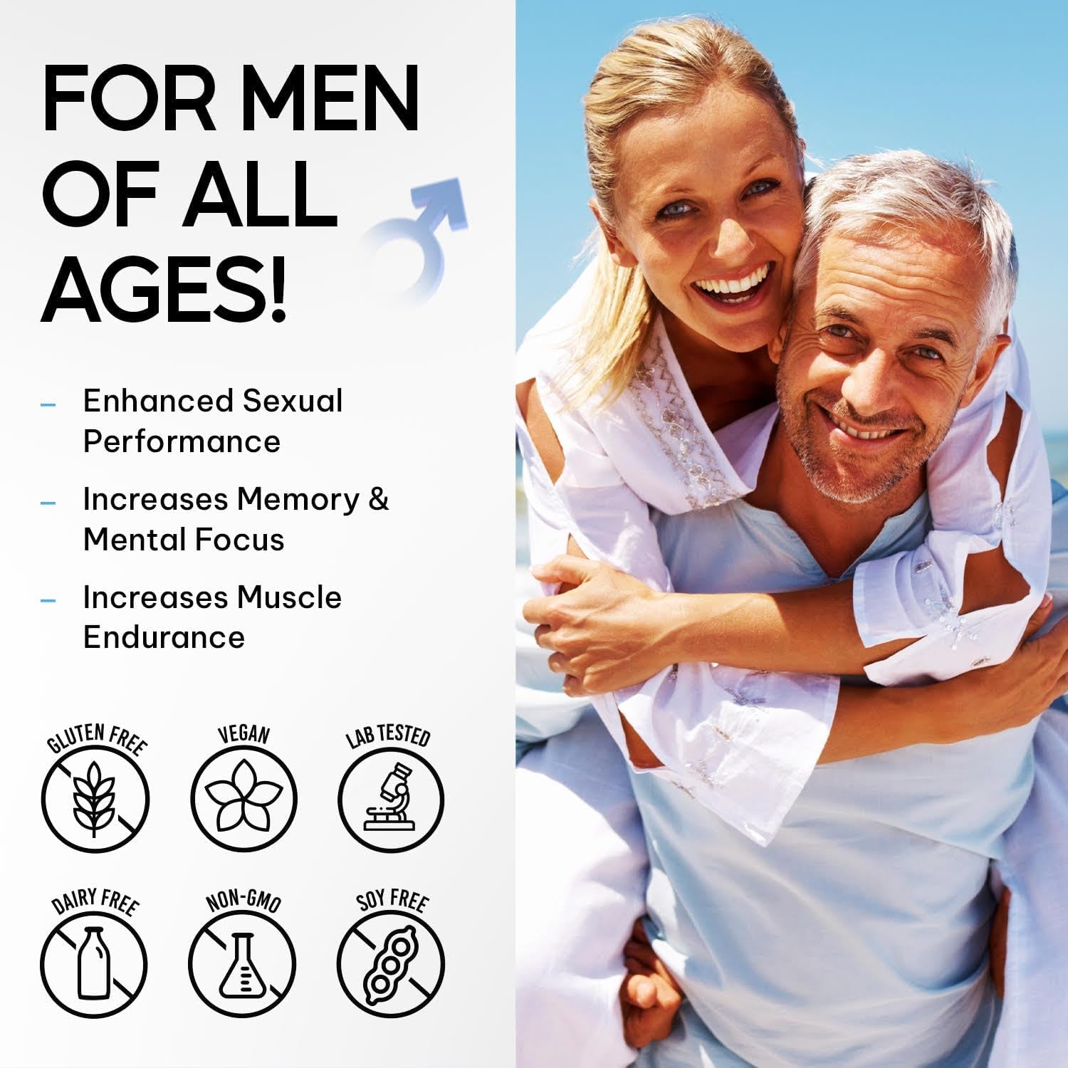 V Line Sky Blue 10 | Stamina & Energy Tablets for Men | Pills for Men UK | Korean Ginseng | Fast-Acting Tribulus Terrestris Herbal Supplements & Stamina | Long-Lasting Results