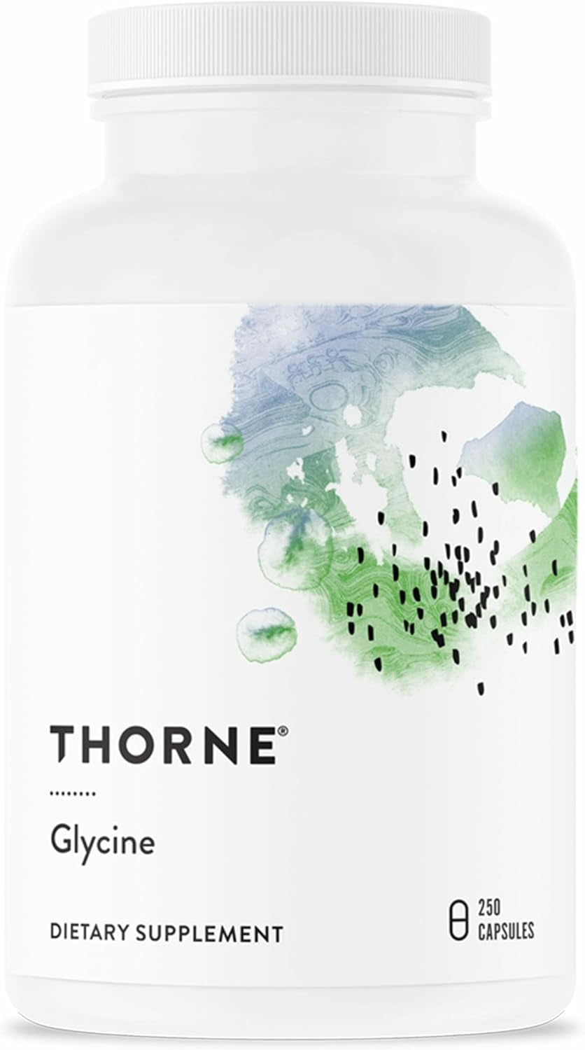 Thorne Glycine - Amino Acid Support - 250 Capsules