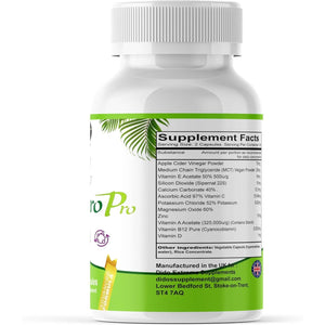 Slimjaro Pro Weight Management Capsules – Natural Energy & Metabolism Support with L-Carnitine, Garcinia Cambogia, 60 Vegan Capsules