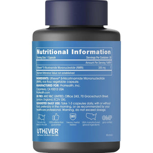 NAD+ Supplement Pro 300 – Clinically Proven to Raise NAD+ Levels by 38% & Reverse 12 Years of NAD+ Loss in 60 Days. A+ BBB Rated since 1988, Lab Tested 99.5% Pure, Shelf Stable (300Mg, 30 Servings)