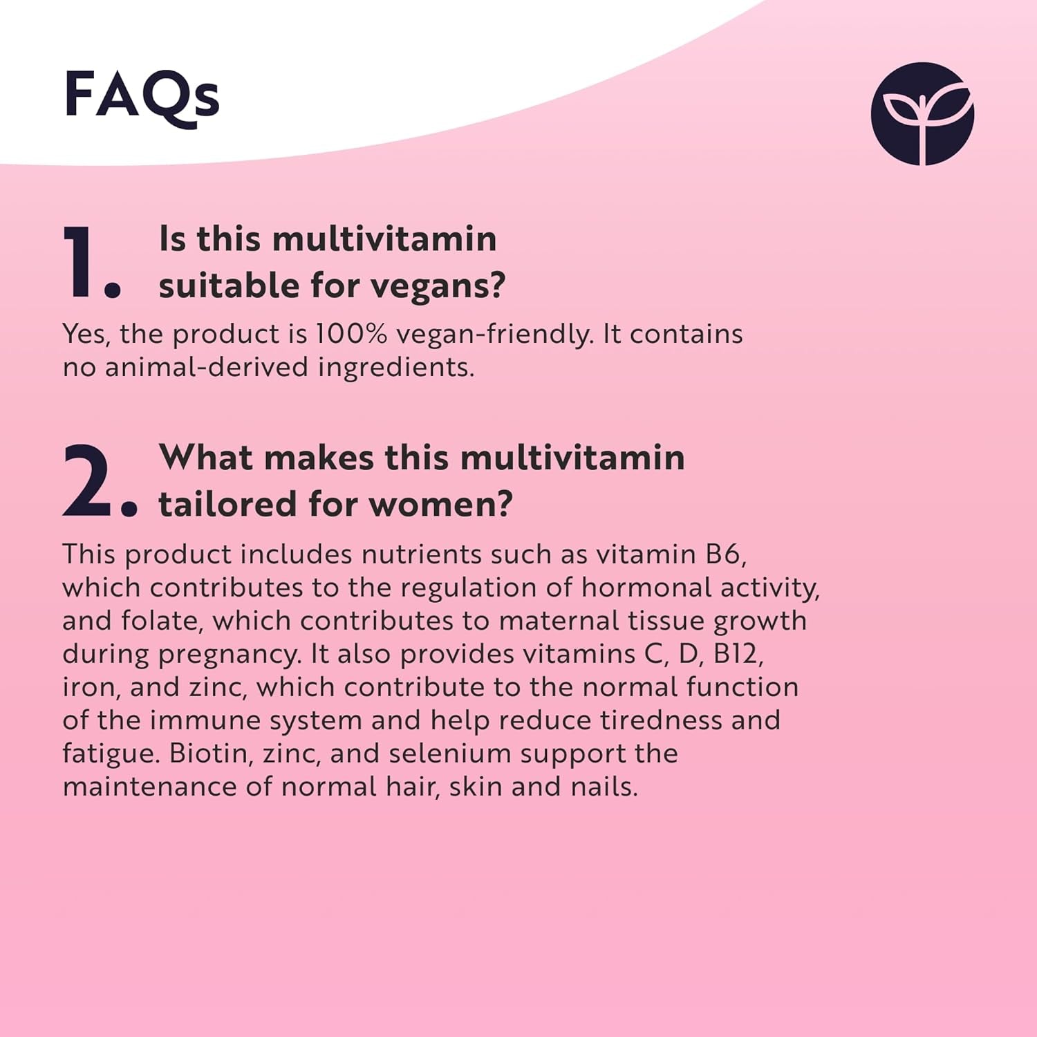 Women'S Multivitamins and Minerals - 24 Essential Active Vitamins and Minerals with Added Hyaluronic Acid - 180 Vegan Tablets - No Synthetic Fillers or Binders - Made in the UK by Nutravita