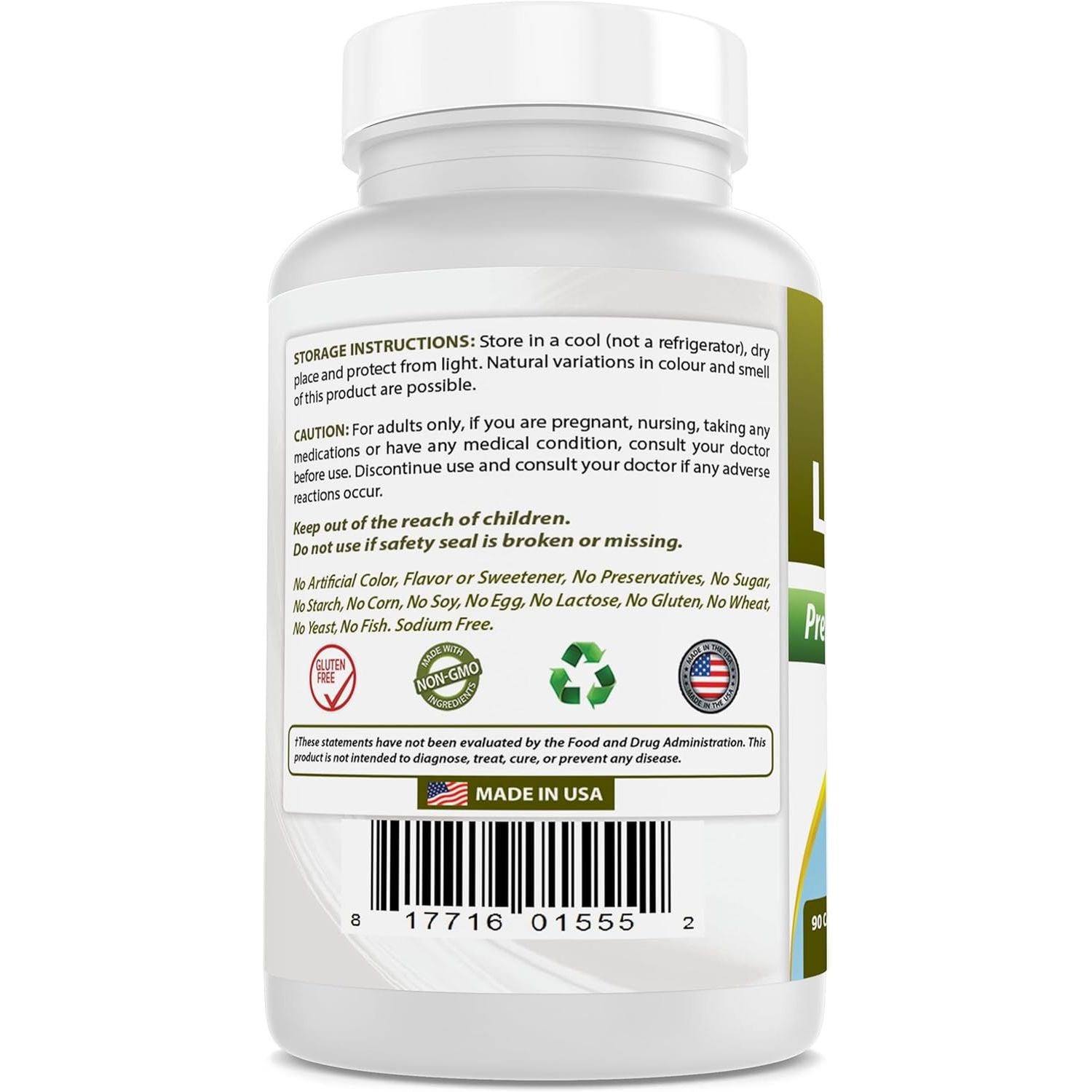 Best Naturals L-Tyrosine 500 Mg 90 Capsules (90 Count (Pack of 1))