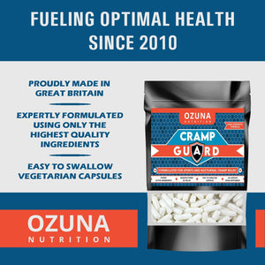 Cramp Guard Magnesium Supplement | Sports & Nocturnal Cramp Relief | Highly Bioavailable Magnesium Citrate, Vitamin D3 & Calcium | Muscle, Leg Cramps & Restless Leg Syndrome (RLS) Relief, 60 Capsules