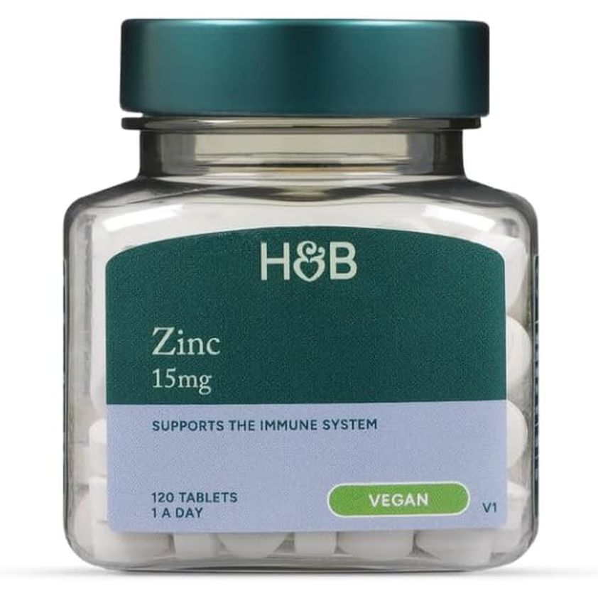 Holland & Barrett Zinc 15Mg 120 Tablets