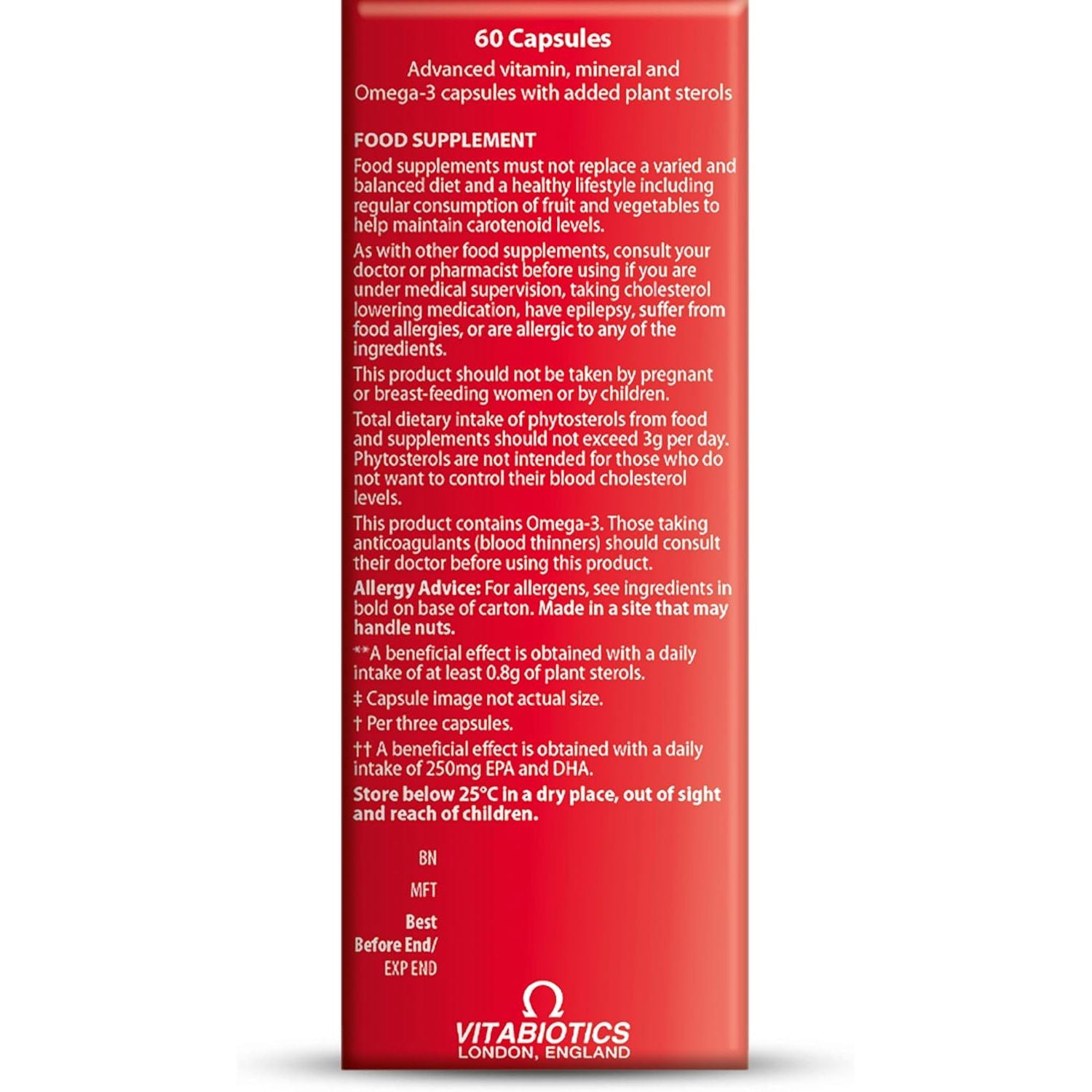 Cardioace plus - Omega-3 Capsules, 60 Each