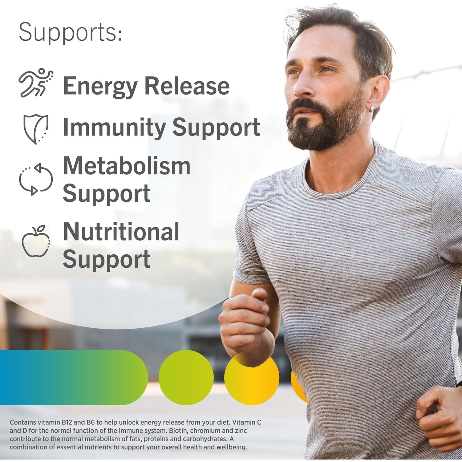 Centrum Advance Multivitamin & Mineral Supplements, 24 Essential Nutrients Including Vitamin D, C, Calcium, Daily Multivitamin Tablets, 60 Ct