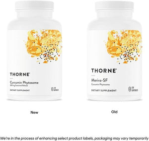 Thorne Curcumin Phytosome 500 Mg (Meriva) - Sustained Release, Clinically Studied, High Absorption - 120 Capsules