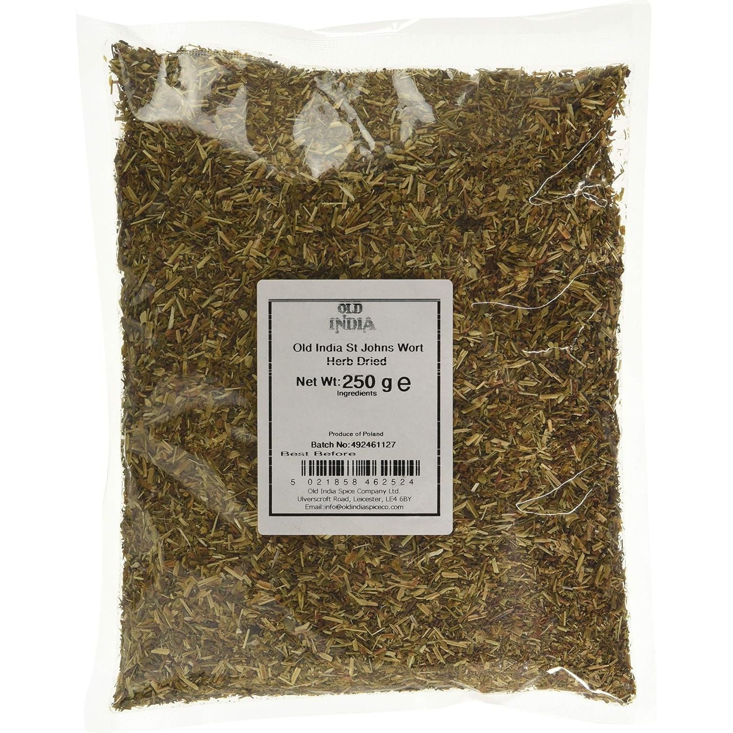 Old India St Johns Wort Herb Dried 250G