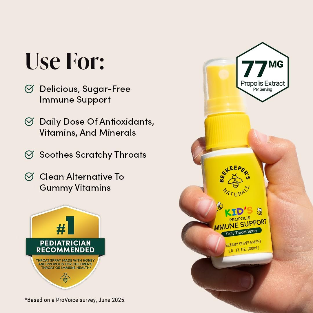 Stops Halitosis, Bee Propolis Extract, Natural Immune,Breathe Better through the Nose | Good Night and Get Woken Up