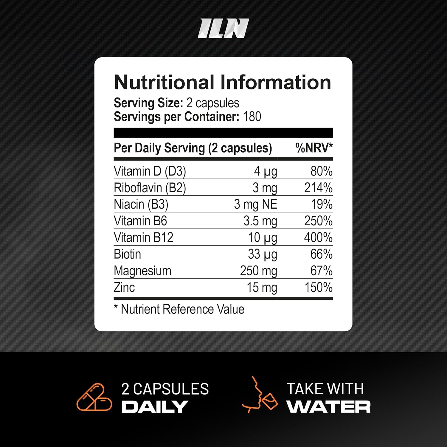 ZM6 - High Strength Zinc Magnesium Supplement - Zinc & Magnesium for Muscle Function - Zinc Magnesium Booster - 360 Vegetarian