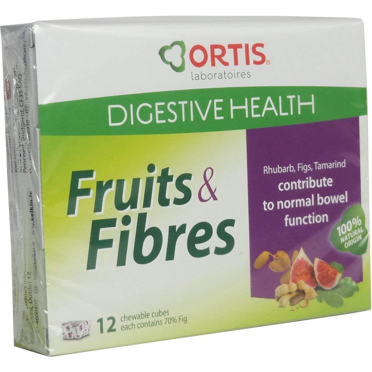 Ortis Easy Fruits & Fibre 12 Cubes by Ortis