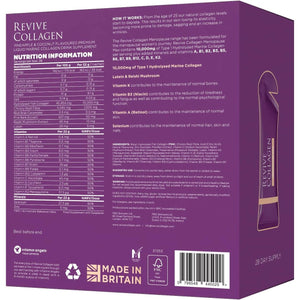 Revive Collagen Premium Menopause Range - Hydrolysed Liquid Marine Collagen Drink (28, Menopause Max)