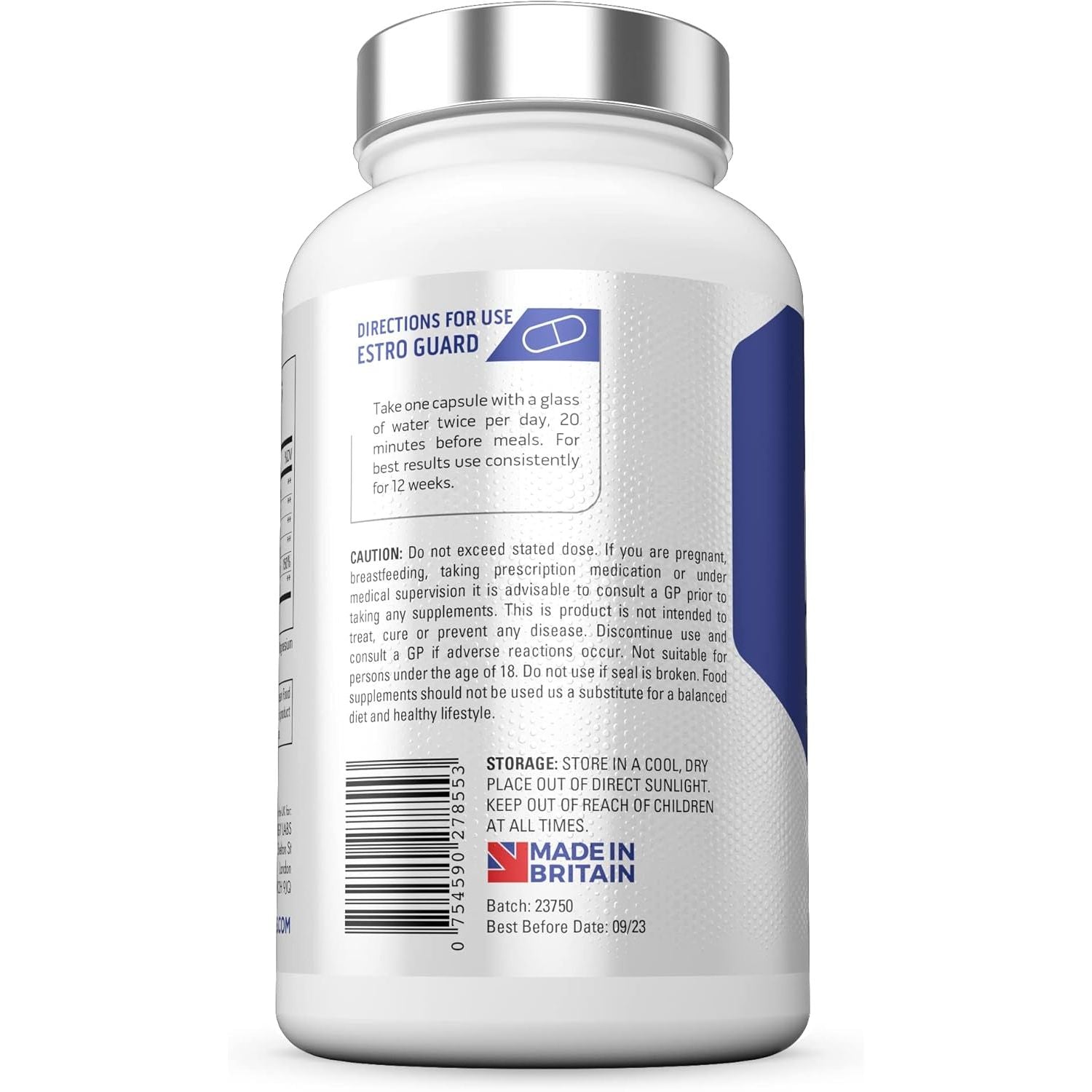 Estro Guard Estrogen Blocker for Men (Highest Dosage) anti Estrogen Tablets PCT Supplements | Muscle Building Supplements, Aromatase Inhibitor, Indole 3 Carbinol Stinging Nettle 60 Vegan Capsules