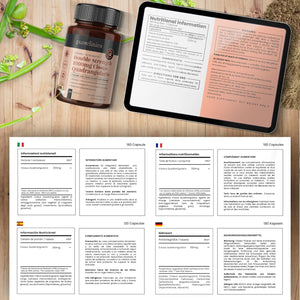 Double Strength Cissus Quadrangularis 1000Mg X 180 Veggie Capsules -Up to 6 Months Supply