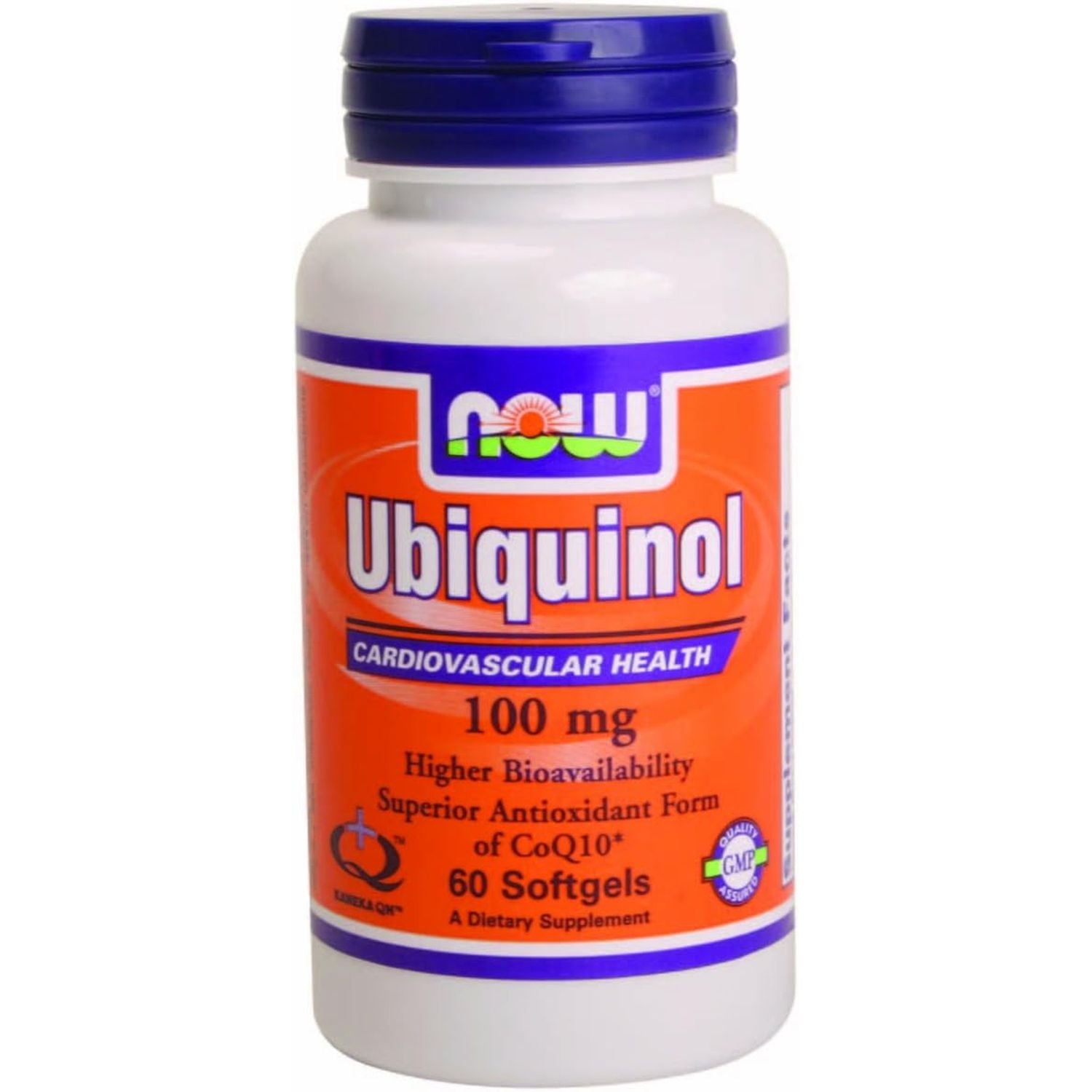 Now Foods Ubiquinol 100 Mg 60 Softgels