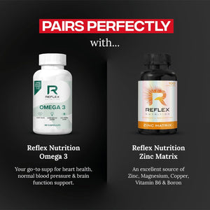 Reflex Nutrition Nexgen® Pro Multivitamins and Minerals for Immune Support (90 Caps) - for Active Lifestyles - Multi Mineral and Vitamins for Immune System - Vitamin D Magnesium Vitamin C Zinc