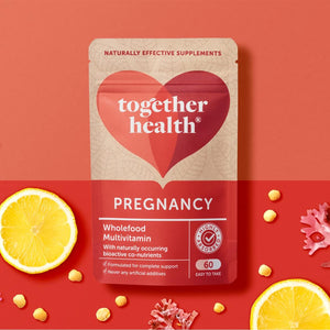 Pregnancy Multi Vitamin and Mineral – Together Health – Recommended during Conception, Pregnancy & Breastfeeding – 400Mcg Folic Acid – Vegan Friendly – Made in the UK (60 Capsules)