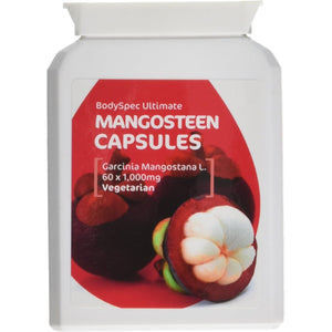 Bodyspec Mangosteen Capsules 60 X 1,000 Mg (250 Mg of 4:1 Extract)