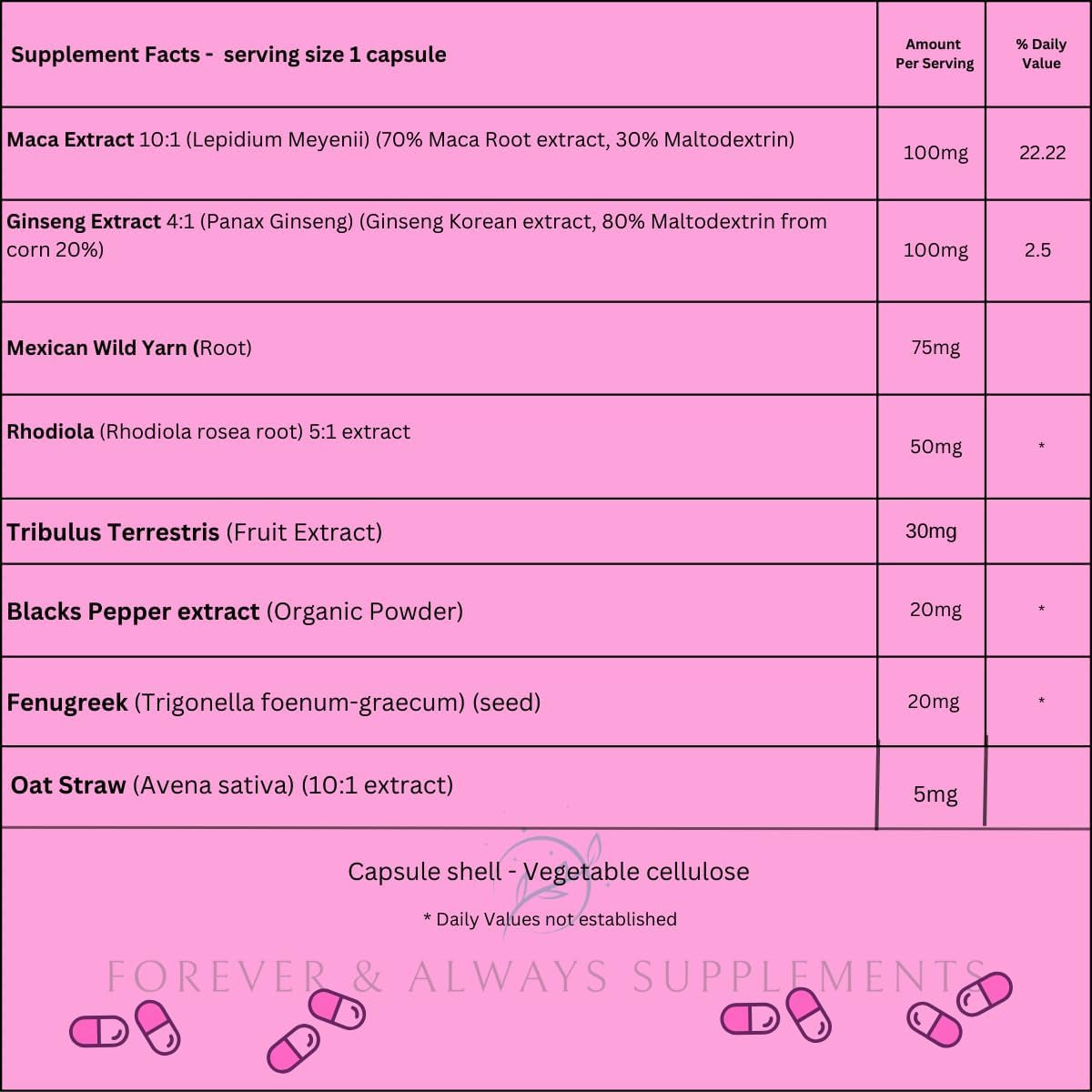 3 X Ultra Blue & Ultra Pink Sex Tablets for Men and Women Bundle - Strong Natural Sex Enhancers for Couples! Libido, Endurance & Sex Drive Support! Contains Maca, Ginseng