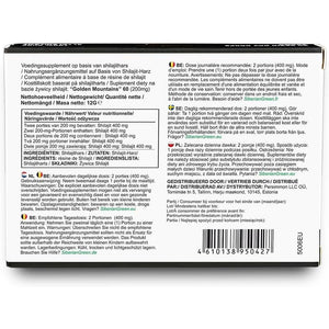 Premium Pure Shilajit Dry Drops by Siberian Green Altai Golden Mountains - 60 Count (200 Mg) Food Supplement Fulvic Acid