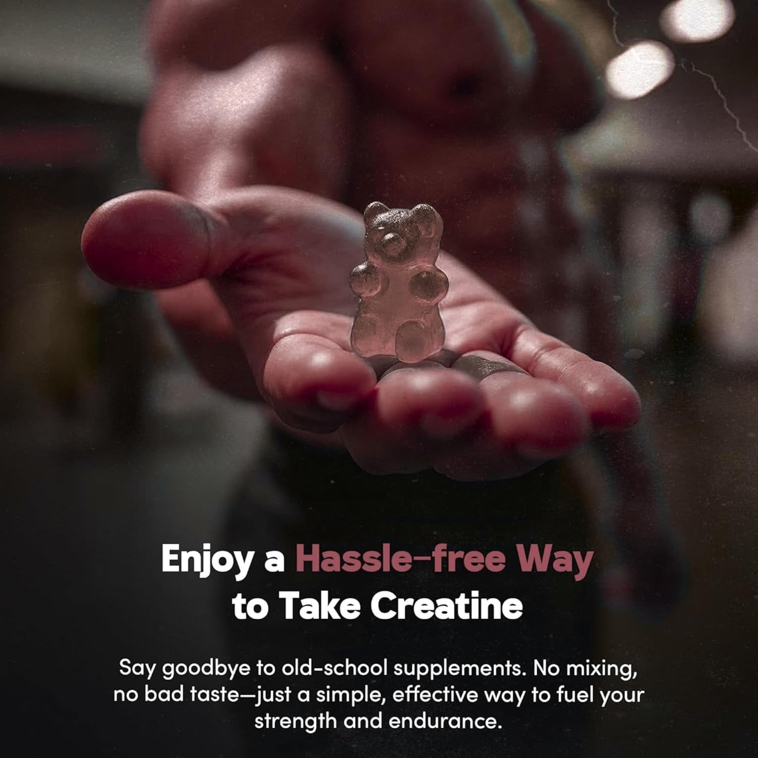 Creatine Gummies 5000Mg 120Ct Max Strength Muscle Growth/Recovery Supplements for Men & Women Creatine Monohydrate, B12 & L-Taurine Vegan Gym Pre Workout Chewable Gummies, 1 Month Supply (Cola)