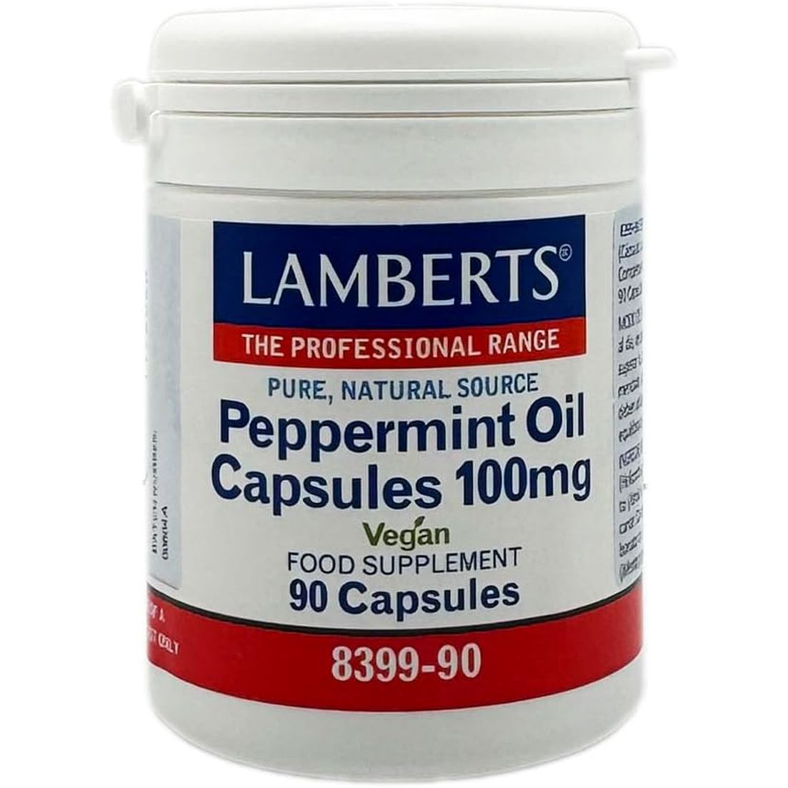 Lamberts Peppermint Oil Capsules 100Mg - 90 Capsules