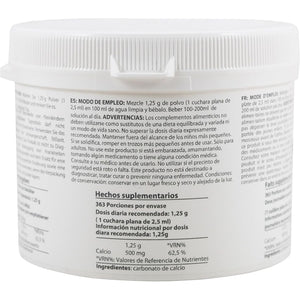 Calcium Carbonate Powder | 1 Pound - 454 G | Food Supplement | Highest Purity Limestone | Heiltropfen®