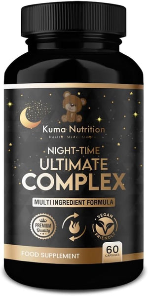 Powerful Fat Burner - Night-Time PM Diet Pills for Weight Loss -100% Natural Ingredient Complex - Ultimate Complex - Keto Fat Burner for Men and Women – Sleep Boost - Appetite Suprresant - (1 Month)