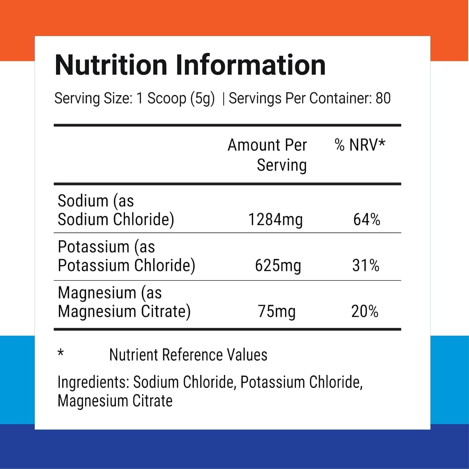 Nutri-Align Fasting Salts Electrolytes Powder | 400G Sodium Potassium Magnesium Electrolytes | Pure Unflavoured Fasting Electrolytes | Sugar Free & Filler Free | Made in the UK