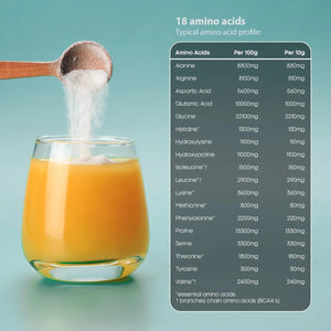 GN Collagen Peptides Powder | Hydrolyzed Bovine Collagen Powder - 500G Collagen-Supplements Halal & Kosher | Unflavoured & Unsweetened Collagen Supplements for Women & Men with Essential Amino Acids