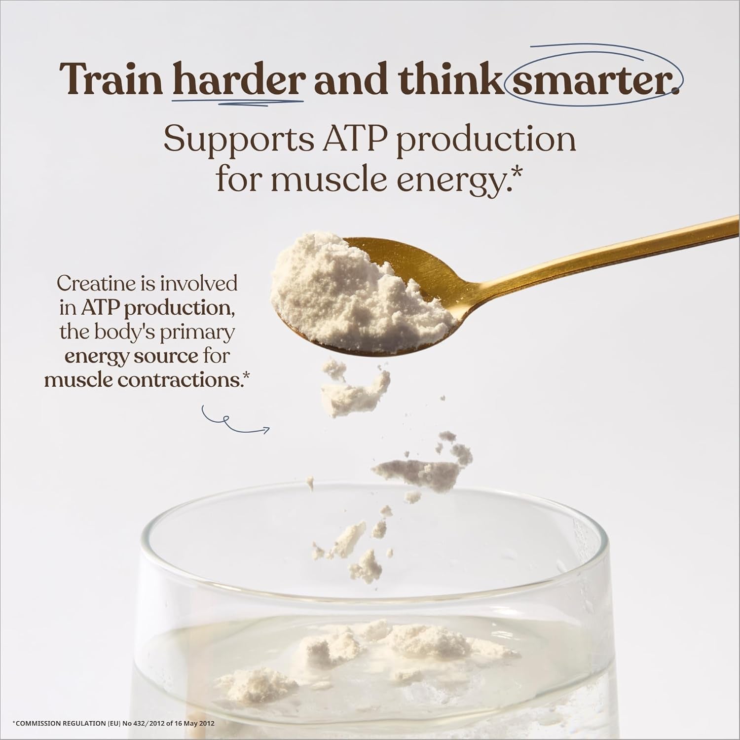 Creatine Monohydrate Powder | 100% Pure Micronised Creatine Monohydrate | Easily Dissolves | Unflavoured | Vegan | Lab-Tested | 60 Servings | Free Soul