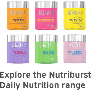 Nutriburst Totalcareplus - Multivitamin with Vitamin C, D, B12 + Zinc - Immune System Support - Berry Flavour - 60 Gummies 1 Month Supply - Suitable for Vegans