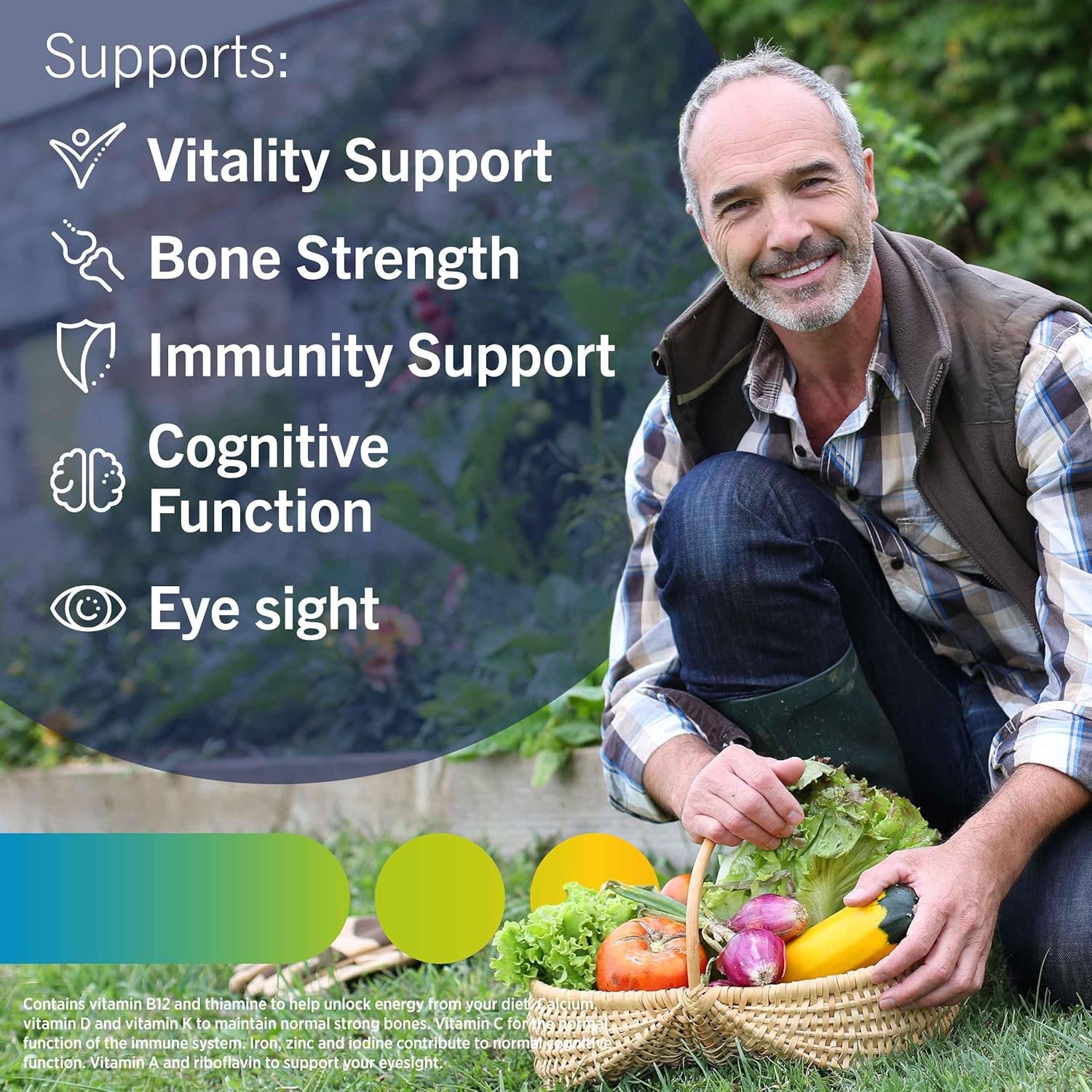 Centrum Advance 50+ Tablets Multivitamin & Mineral Supplements, with 24 Essential Nutrients, Including Vitamin D, C, Zinc, 180 Ct