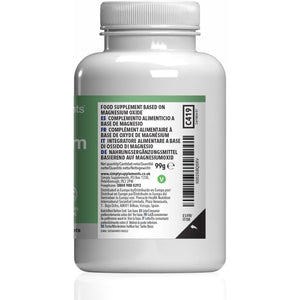 Magnesium 200Mg Tablets | Supports Normal Muscle Function | Vegan & Vegetarian Friendly | 360 Tablets = 6 Months’ of Supply | Made in the UK in Accordance with GMP Standards