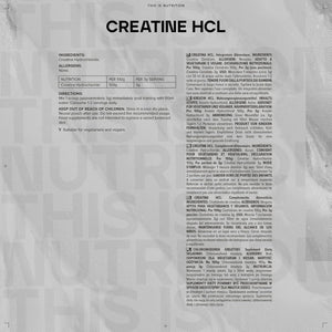 Bulk Creatine HCL Powder, 500 G, Packaging May Vary