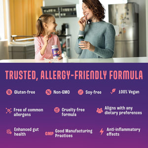 NAVEH PHARMA Postbiotics Kids Strawberry Gummies. Children’S Postbiotics, Ages 4+, 1 Trillion Good Bacteria 200X Ingredients than Probiotic or Prebiotic. Gut Health, Immunity, Digestion & Microbiome