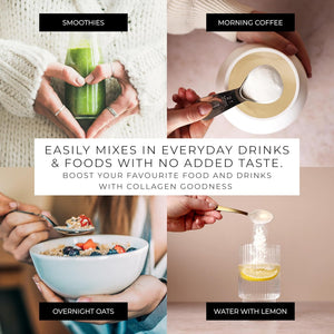 CORREXIKO Marine Collagen Powder Supplement Unflavoured - 10,000Mg Double Hydrolysed Collagen Peptides per Serving - Formulated for Maximum Absorption - for Hair, Skin & Nails - 300G, 30 Servings