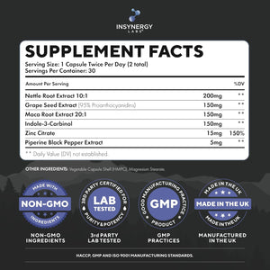 Estro Guard Estrogen Blocker for Men (Highest Dosage) anti Estrogen Tablets PCT Supplements | Muscle Building Supplements, Aromatase Inhibitor, Indole 3 Carbinol Stinging Nettle 60 Vegan Capsules