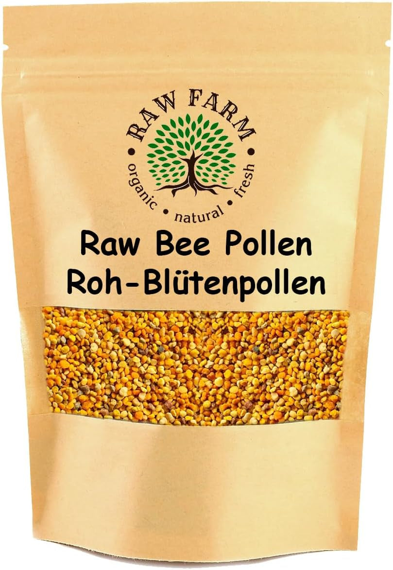 1 Kg Raw Bee Pollen Granules – 100% Natural Superfood | Rich in Vitamins, Minerals & Antioxidants | Energy-Boosting & Immune Support