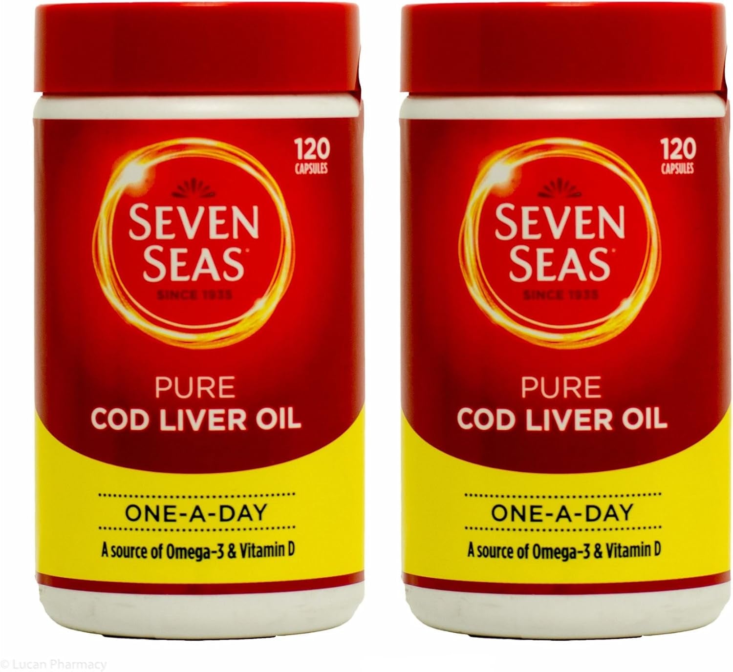 Multibuy 2X Seven Seas® Pure Cod Liver Oil 120 Capsules