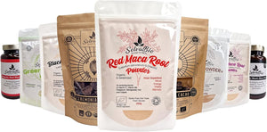 Organic Red Maca Root Gelatinized Powder, Soil Association Certified, 250G from the High Peruvian Mountains.