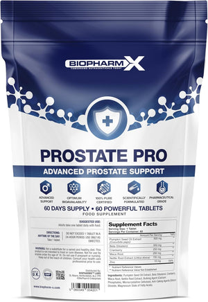 Prostatepro Advanced Prostate Health Supplement for Men - 60 Tablets for Prostate Support & Urinary Discomfort