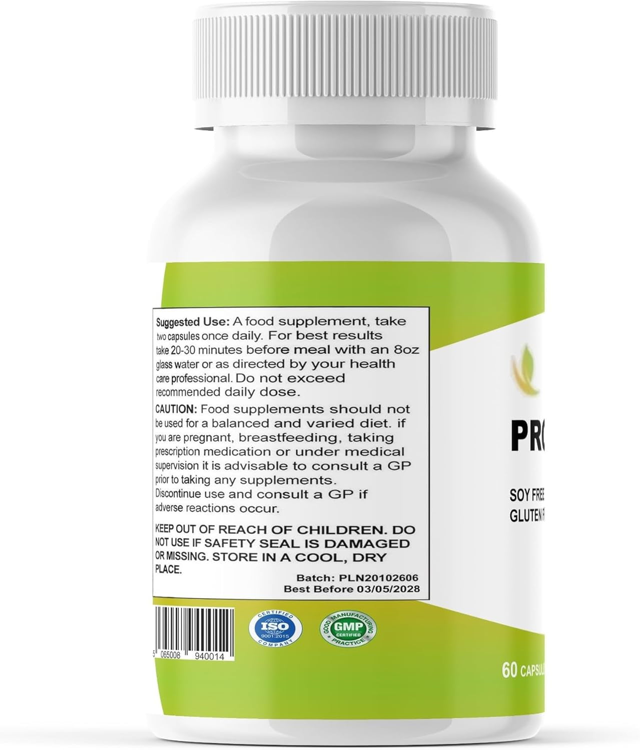 Prozenith Weight Loss Support – 60 Vegan Capsules – Natural Supplement with Herbal Extracts & Vitamins – Supports Metabolism & Energy