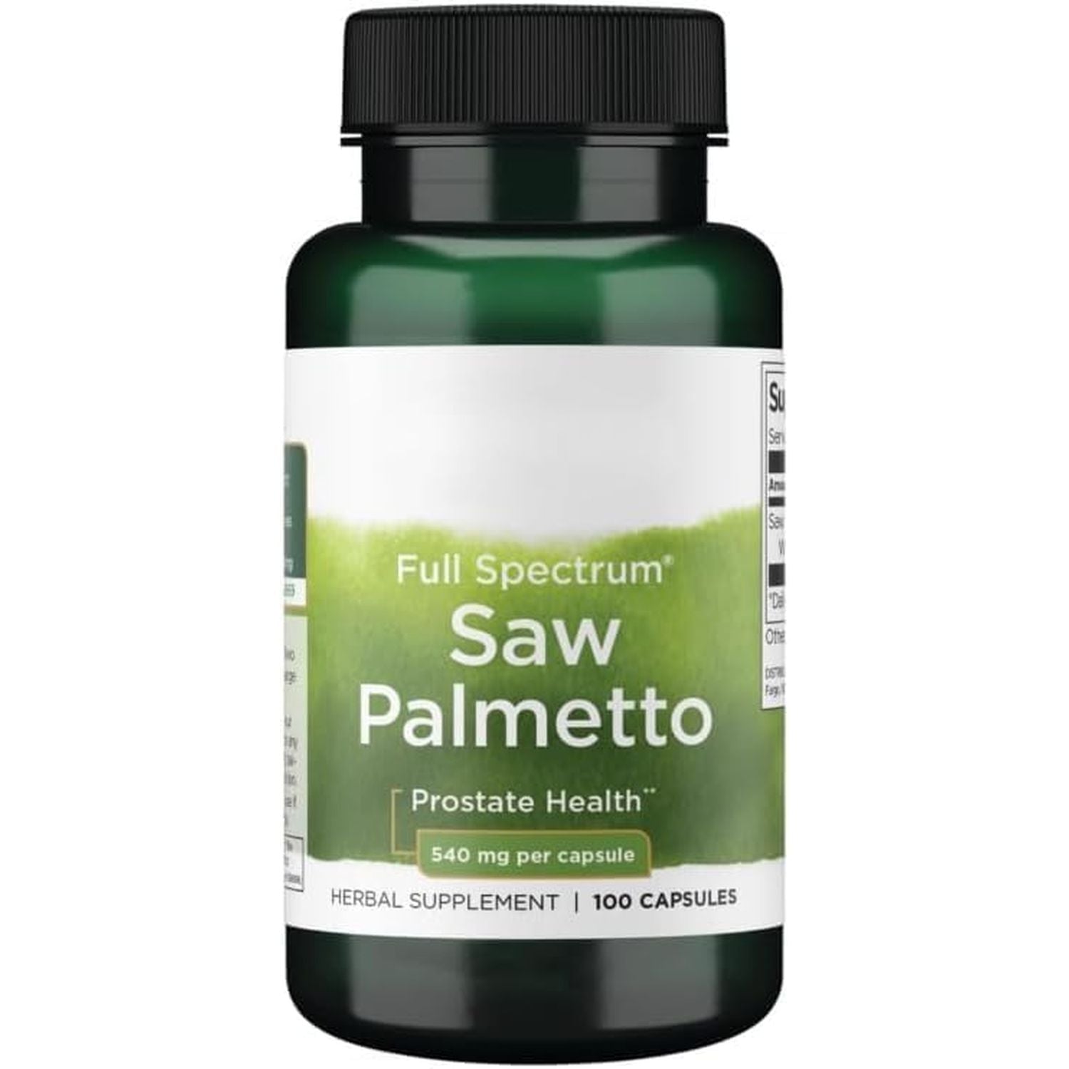 Full Spectrum Saupaumeto Herbal Supplement, 540Mg per Capsule, 100 Vegan Capsules