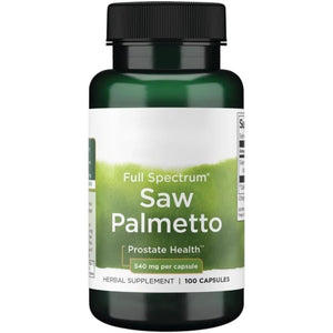 Full Spectrum Saupaumeto Herbal Supplement, 540Mg per Capsule, 100 Vegan Capsules