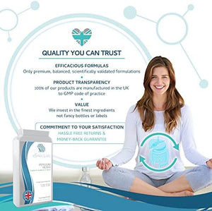 Psyllium Husks 750Mg 90 Capsules - All Natural Soluble Fibre Supplement - Great for Digestion, Keto Diets and Complementing Bio-Culture Supplements– Manufactured in the UK