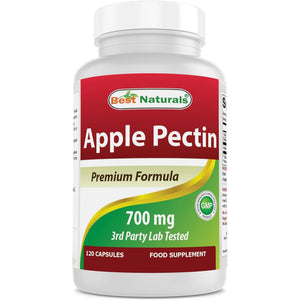 Best Naturals Apple Pectin 700 Mg 120 Capsules