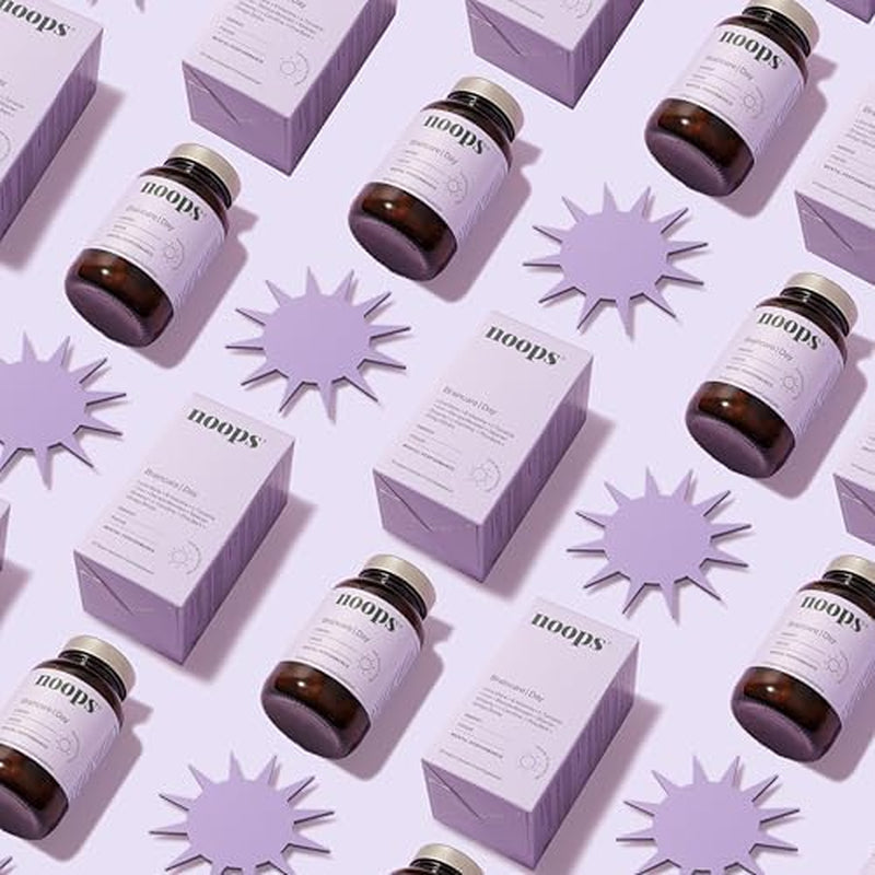 Noops Nootropics Braincare Day Focus & Energy - Lion'S Mane, Ginkgo Biloba, L-Tyrosine, L-Carnitine, Pine Bark, Bacopa, B Vitamins, & Ginseng Supplement, Nootropic Memory Enhancer, 60 Capsules